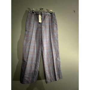 Urban Outfitters Plaid High Waisted Flare Pants Size 10 NWT